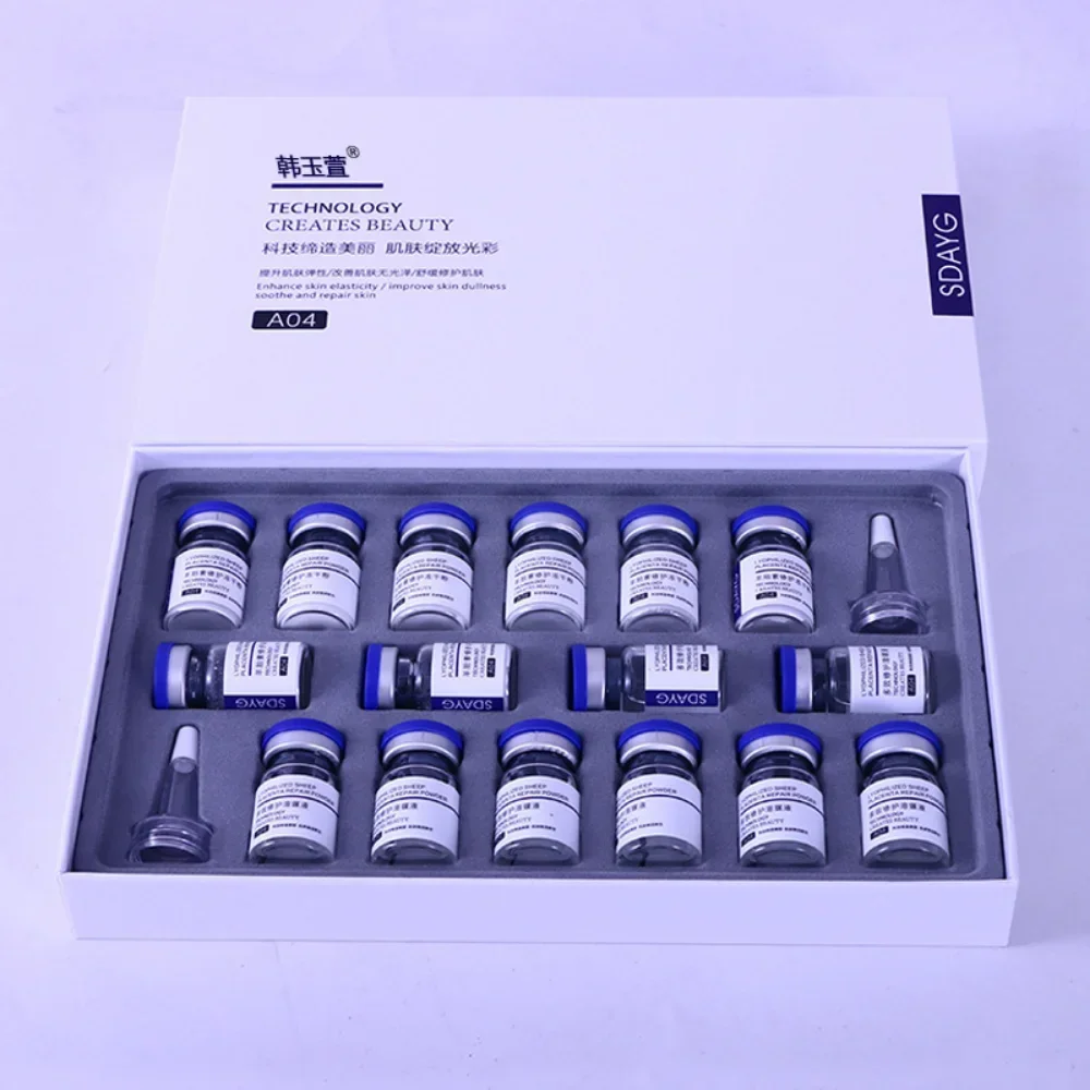 Oligopeptide Wrinkle - Ensemble de poudre de placenta de