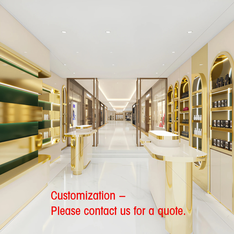 Luxury Skincare Shop - Meubles de présentation sur mesure pour