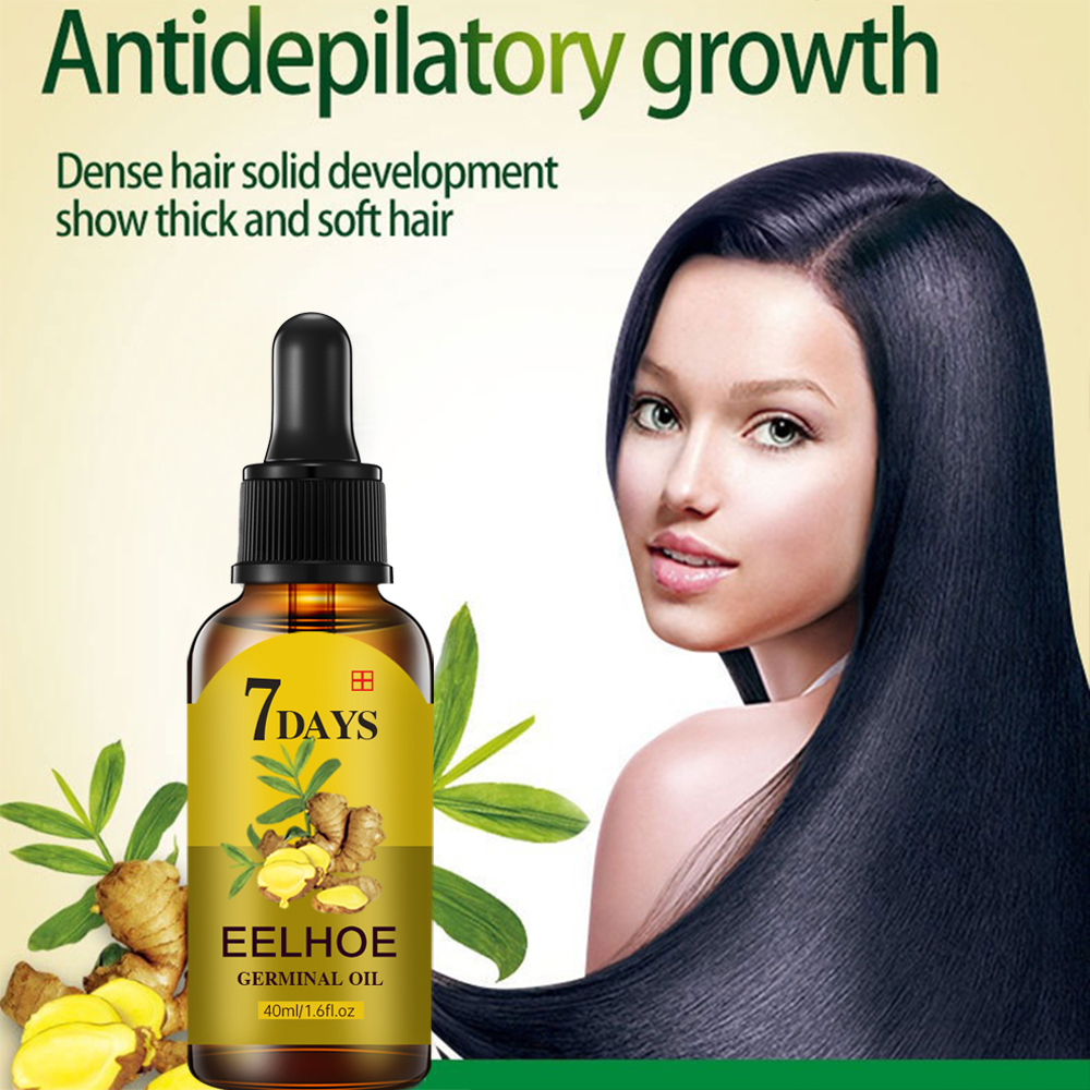 Growth Factor Serum - Huile Essentielle de Gingembre pour Cheveux,