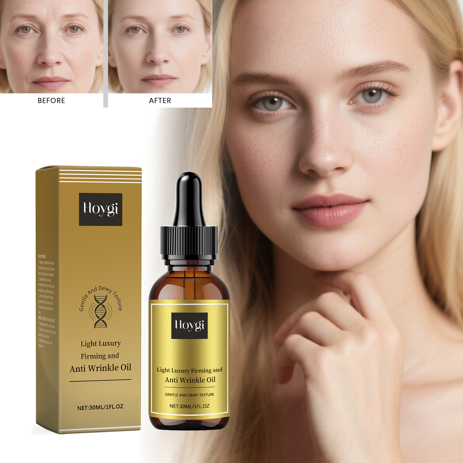 Luxury Skincare & Spa - Huile de soin raffermissante pour le