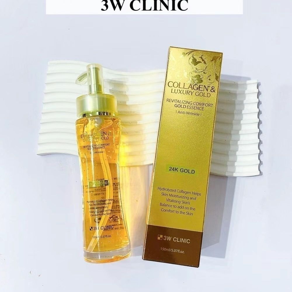 Luxury Gold Skincare - 3WCLINIC Collagène & Essence d'or 24K