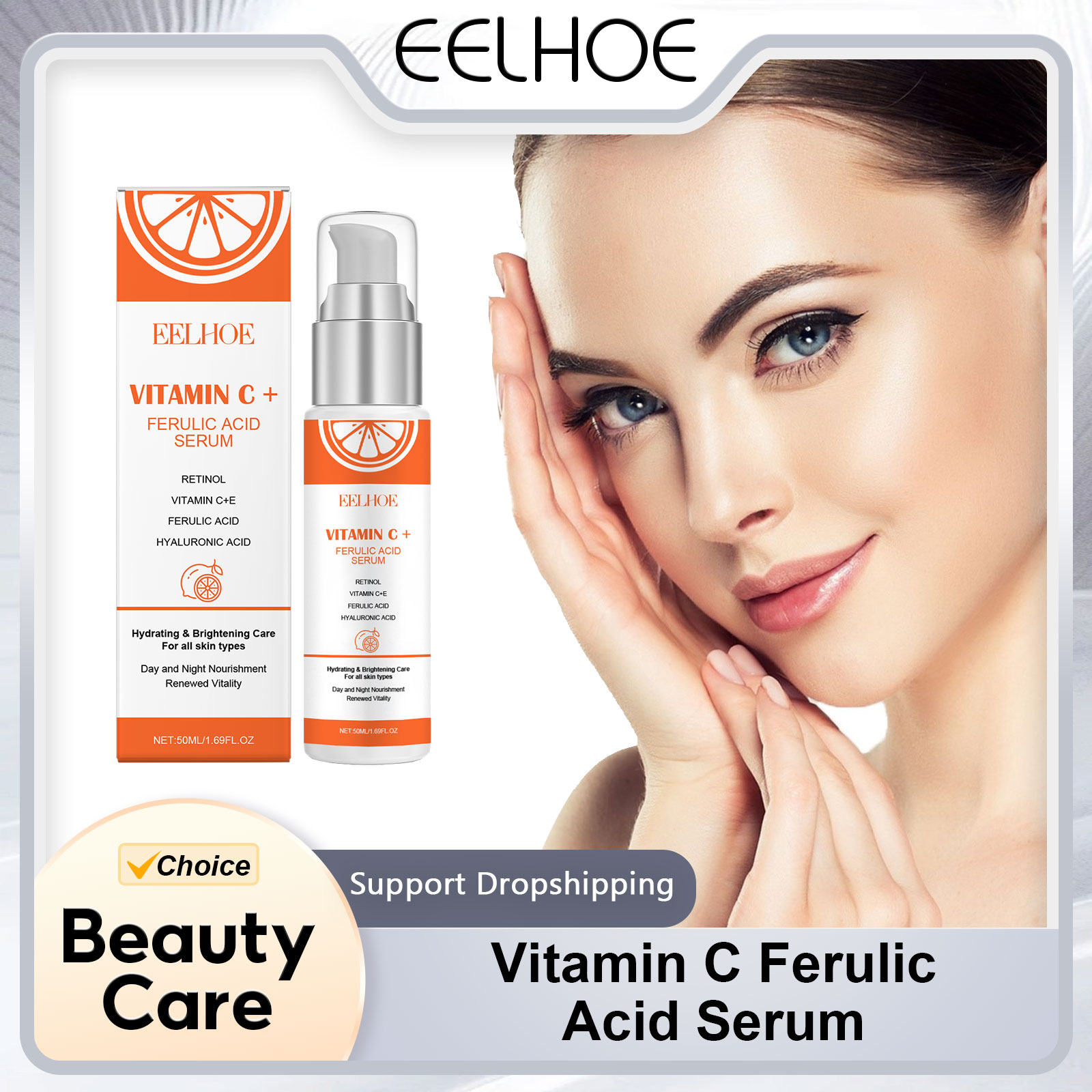 Growth Factor Serum - EELBathroom-Sérum à l'acide férulique pour le