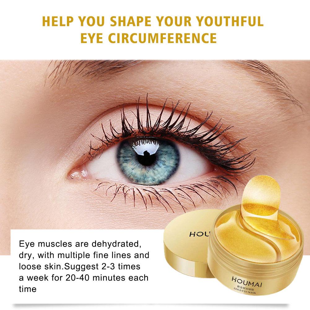 Masque pour les yeux en or 24K - Luxury Gold Skincare avis et prix