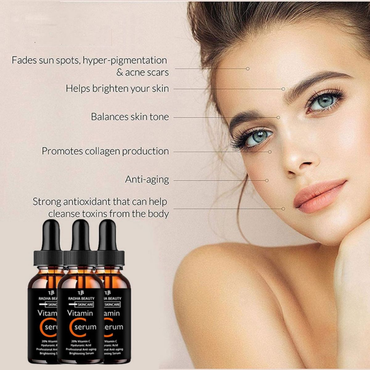 Sérum pour le visage à la vita - Growth Factor Serum avis et prix