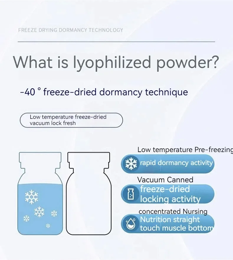 Ensemble de poudre lyophilisée - Oligopeptide Wrinkle avis et prix