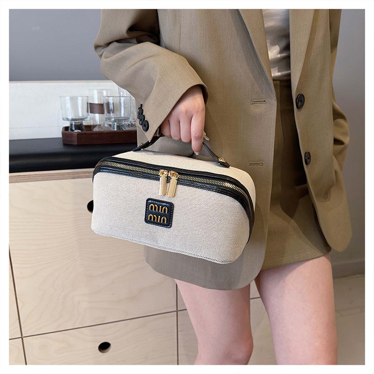 Sac de rangement en toile simp - Luxury Skincare & Spa avis et prix