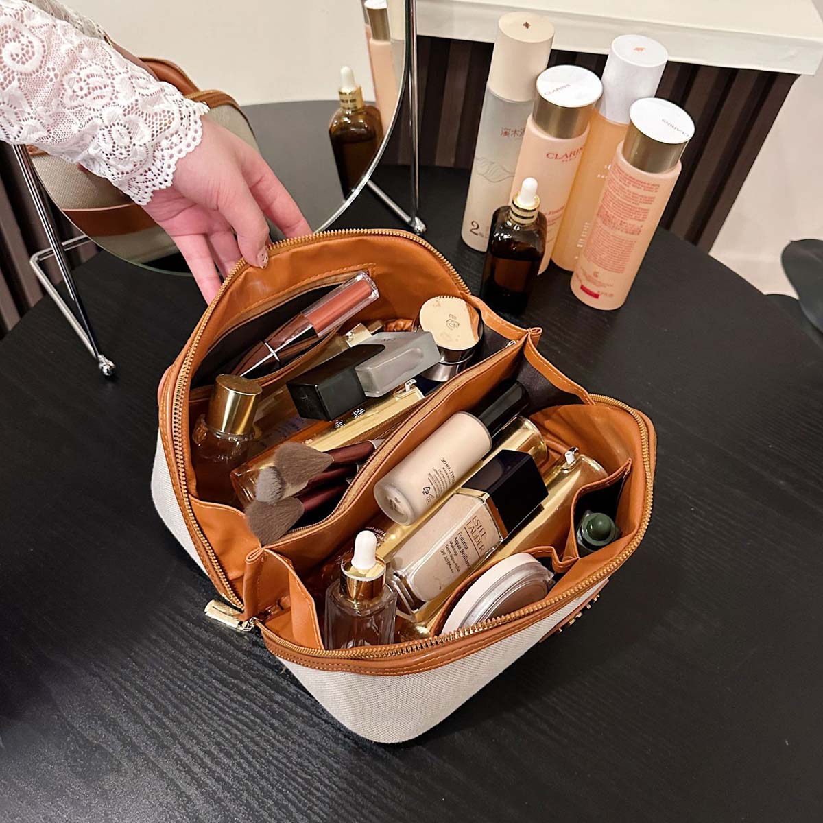 Sac de rangement en toile simp - Luxury Skincare & Spa avis et prix