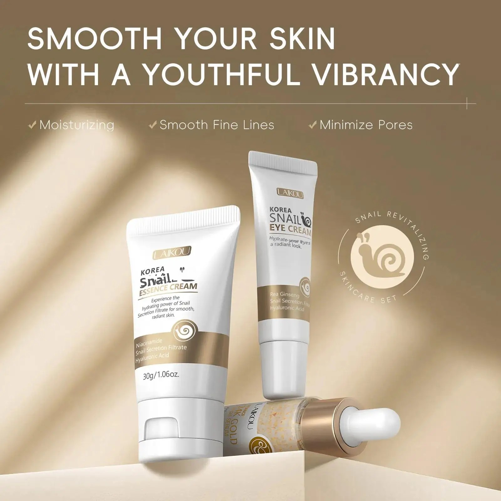 Sérum réparateur d'escargot do - Luxury Gold Skincare avis et prix