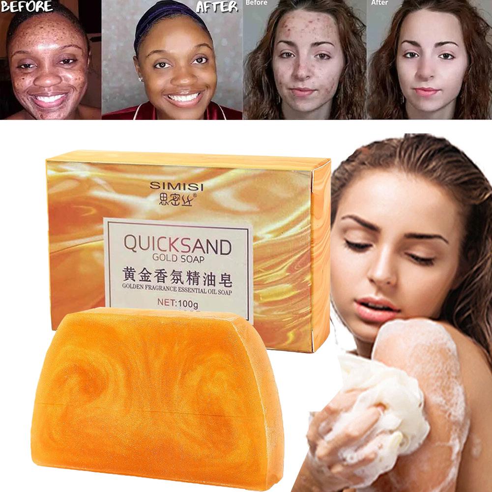 Savon artisanal doré en forme  - Luxury Skincare & Spa avis et prix
