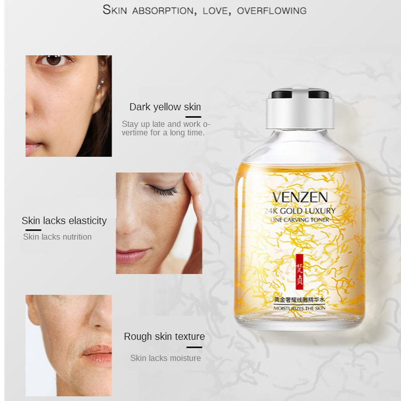 Toner de sculpture de luxe en  - Luxury Gold Skincare avis et prix
