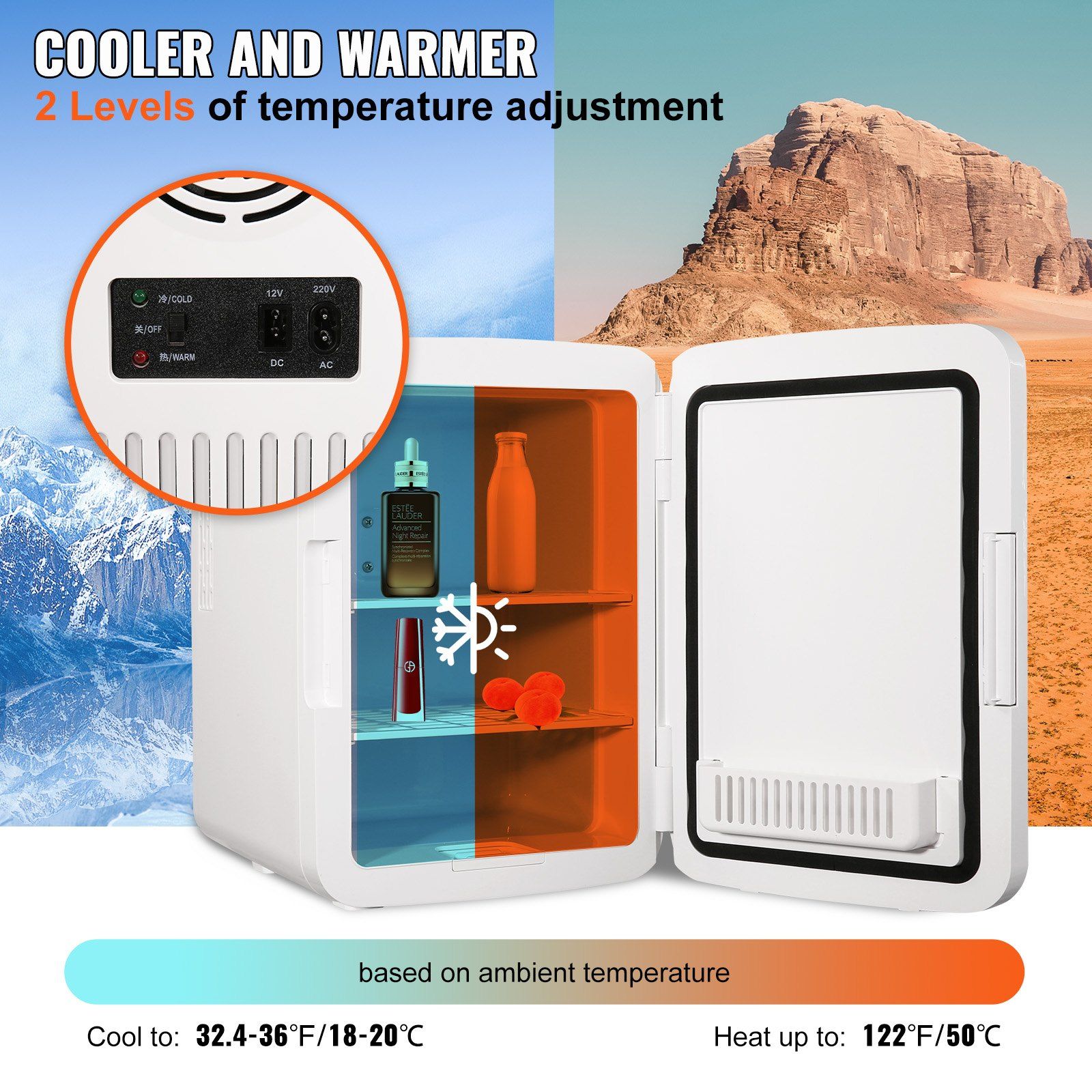 Mini réfrigérateur Portable de - Luxury Skincare Fridge avis et prix