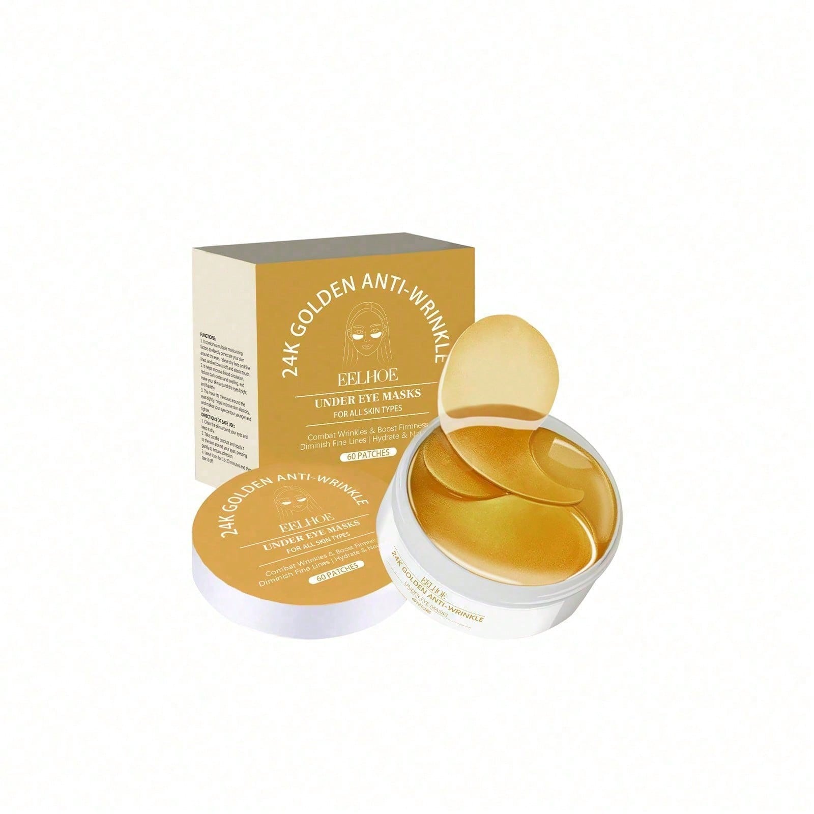 Masque pour les yeux en or 24  - Luxury Gold Skincare avis et prix